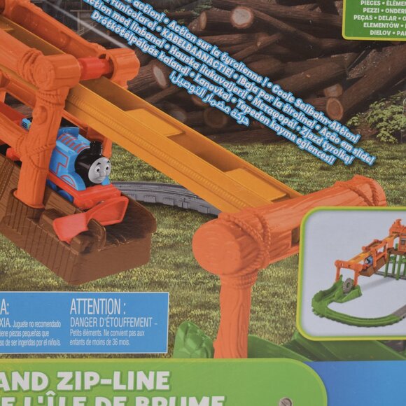 Thomas and Friends Thomas Adventures Explore and Imagine Misty Island Zip-Line - Picture 5 of 11